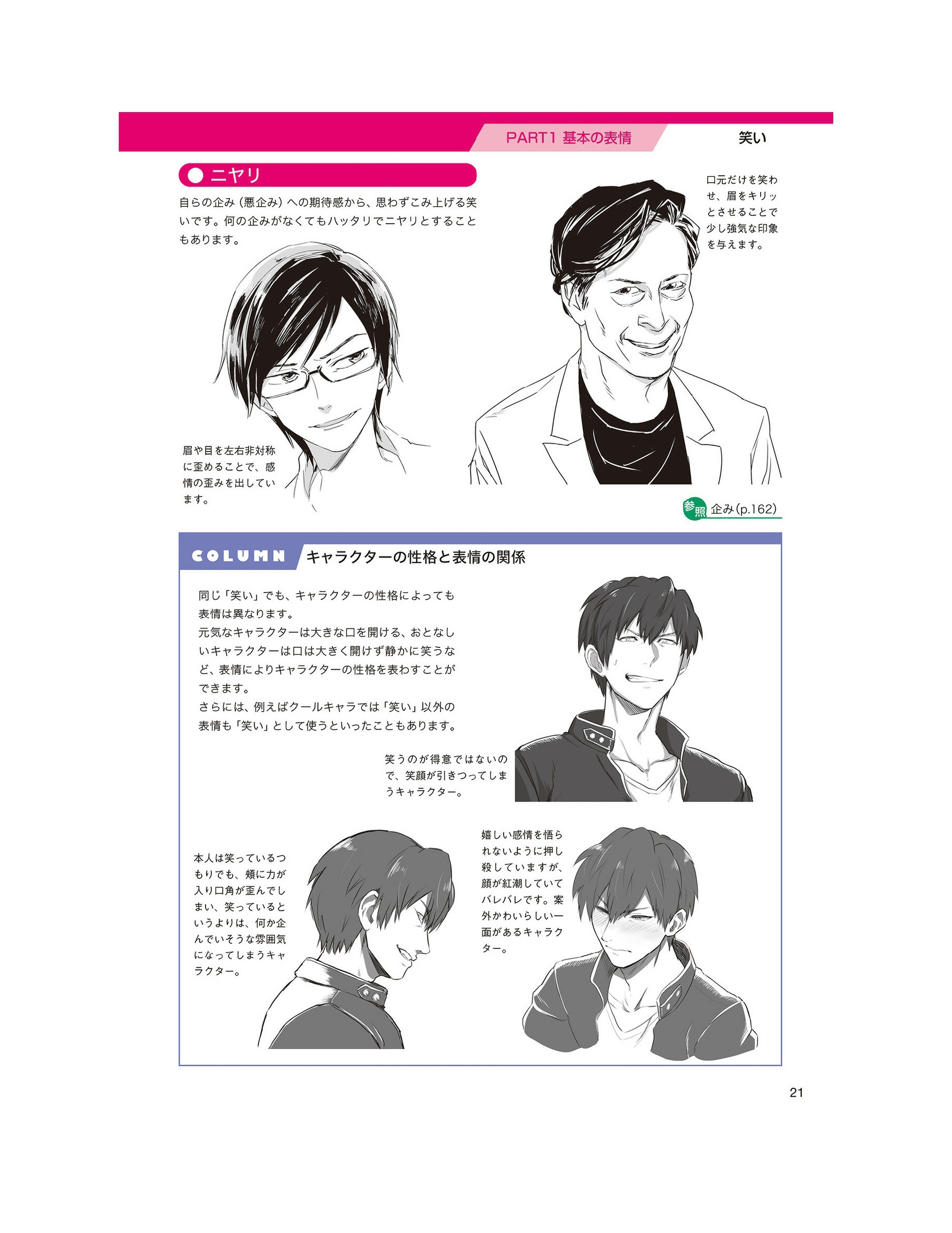 デジタルイラストの「表情」描き方事典想いが伝わる感情表現53