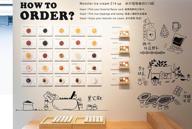 怪物角色甜品店设计 ｜Design by...