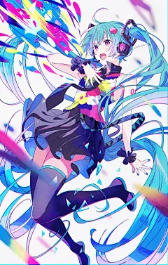 二次元精美壁纸（272）——miku初音未来（8） - 哔哩哔哩