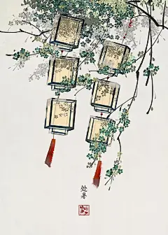 插画师 | 她用中国风描绘出不一样的二十四节气，每一张都美如壁纸_wanan : 相关故事：从小就很喜欢画画，一直当兴趣，因为数学成绩好选了数学师范专业，总是有很多人建议女孩子当老师是非常好的选择，但是我自己非常纠结，最后听从内心选择了画插画，我也不知道自己能坚持多久，也有各自不安和…