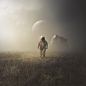 NEW DAY UNDER  NEW SKY : PHOTOMANIPULATION , use nasa resources