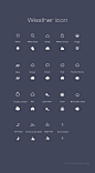 Weather icon by xiumengmeng