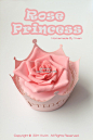 ROSE PRINCESS 粉色花朵婚礼蛋糕定制