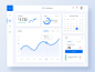 Team Management Dashboard card task schedule management ux ui clean graphs team dashboard