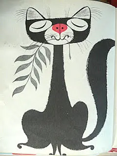 猫之插画图集丨绘画动画素描水彩手绘临摹案例