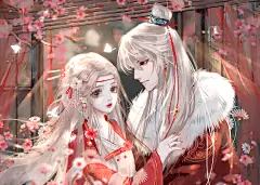 古风横屏壁纸，可自截情头