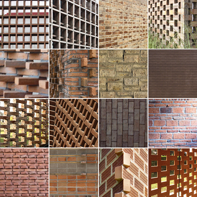 16种惊艳的砖结构细部设计 : 多样的空...