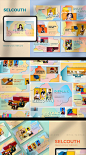 【PPT-1490】Selcouth欧美潮流创意人像视觉插画朋克艺术PPT模板-淘宝网