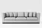 3.5 Seater Sofa Eckard sofa and chair company: