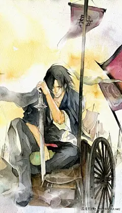 ENO、ENO、古风美男、古风帅哥、古风、手绘
