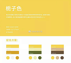 绿的的采集到色彩