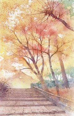 水彩画アーカイブ ホームページ ：水彩画...