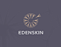 EDENSKIN : Projet réalisé pour un salon d'épilation, le pissenlit représentant la douceur. Les aigrettes retranscrivent de manière subtile le détachement des poils.