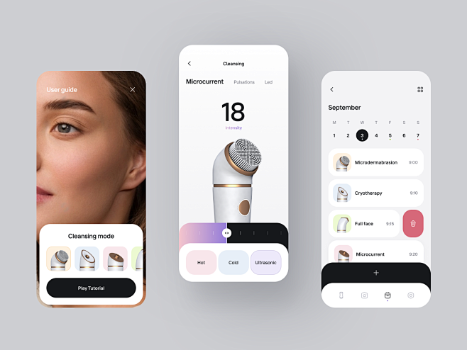 Skincare App Design