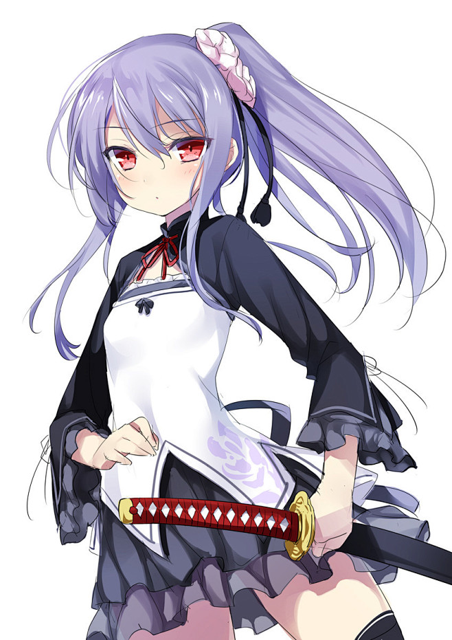 A区持刀的动漫美少女 (11)