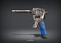 Post apocalyptic weapons, Anton Kukhtytskyi : Hi guys! I made new pack of guns for my personal project "Corrupt" 
All concepts created only in photoshop. Also I added new gumroads 
Here's the link to my gumroad page: https://gumroad.com/zenitium
