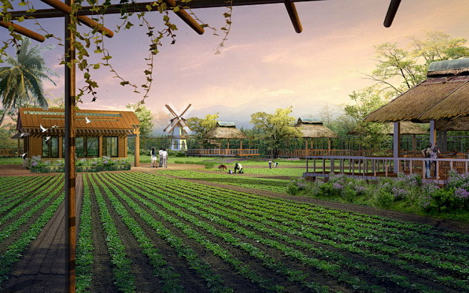 江西逸远生态农业观光园景观设计
