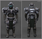 Destiny 2 - Forsaken scatterhorn armor Titan, Rosa Lee : Had pleasure working  on this Tangled shore themed titan armor set <br/>for  destiny 2 forsaken expansion.<br/>Concept by Dima Goryainov