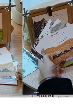 2025年DIY帐篷台历打工人治愈系台历 - 小红书