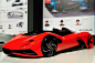 Jaw-dropping Ferrari hybrid concept car