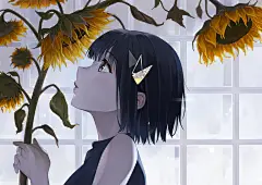 目光所及之处，不是我。少女的侧脸特辑 : 若无其事的侧脸有时候可能比正脸给人的印象还要深刻吧？ 这或许是因为对方没有看过来使得自己有了紧紧盯着对方看的宝贵机会吧。侧脸更加突显了纤长的睫毛与高挺的鼻梁，感觉整个人看起来更有存在感了。今天，就为大家送上描绘了少女侧脸的插画作品特辑。快来...