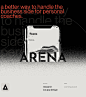 arena: app for personal coaches : A better way to handle the business side for personal coaches.