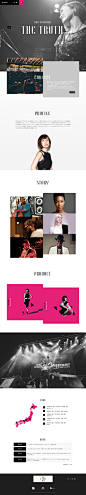 【为何看了你的网页设计，整个人都嗨了起来？】分享一组音乐主题的网页设计作品，出彩的配色和排版，有没有人跟小编一样看到这样的画面肾上腺素飙升呢？超嗨~ #设计秀# #优设每日网页#  ​​​​