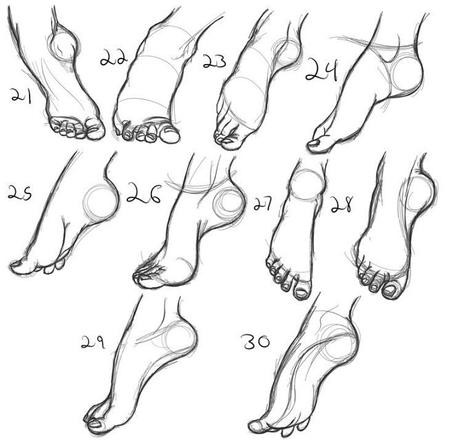 Foot Postures ✤ || C...