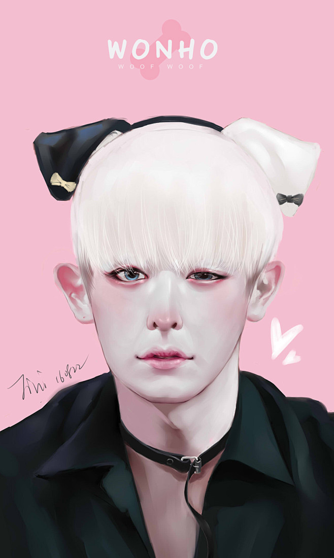 wonho woof woof