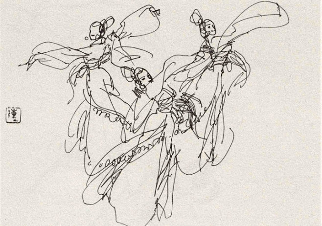 速写大师陈玉先作品100幅（3）