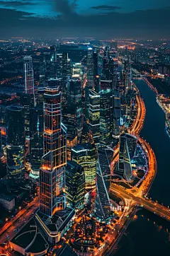 AI数字艺术房地产城市航拍摄影图-众图网