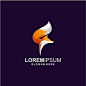 狐狸标志logo矢量图设计素材