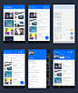 Behance App with Material Design 