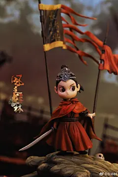 @Hobbymax #琅琊榜之风起长林# @早稻ZAODAO 原画Q版场景 这套返图太棒啦！ ​​​​