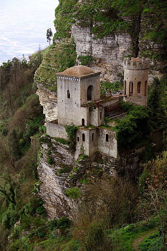 Castle. In Erice, Si...