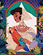 灵感公园|绝美装饰风格插画顶级配色⚜️