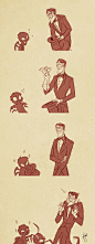 automb:  PROMPT."I’m gonna draw Webber & ______ together doing _______!"  askwilliamcarter said: William, magic tricks (I couldn’t help myself. William and little kids with magic tricks is a cute thought)  I have found that I really enjoy dr