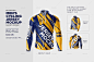 Mens Cycling Jersey Mockup #Affiliate #Cycling, #SPONSORED, #Mens, #Mockup, #Jersey