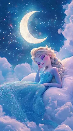 迪士尼 艾莎公主壁纸#治愈系童话 #艾莎 #爱莎 #唯美 #女孩的梦想 - 小红书