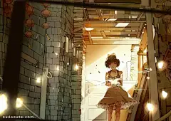 大寒 水彩插画欣赏 清新 水彩 日本漫画 日式漫画 投稿 手绘 原创漫画 原创插画 