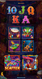 mobile game Game Art 2D Animation 2D art Mobile Game Design slot game Casino Game slot online game Gaming