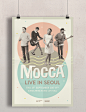 MOCCA live in Seoul Poster on Behance