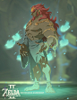 Rehydrated Ganondorf - BOTW Style, Nicholas Kole : Everyone on twitter was speculating what the Mummy (suspected to be Ganondorf) from the BOTW2 E3 trailer would look like if you forced him to drink water and let him soak his way back to his former glory.