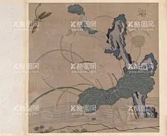 工笔画    - 源文件下载【酷图网】工笔画,花鸟工笔画,花鸟图,花鸟画,陈淳,水墨画,水墨花鸟画,水墨花鸟图,花卉图,花卉画,水墨花卉,喜鹊,锦春图,手绘,手绘花纹,花鸟,花纹,花朵,牡丹,国画,中国画