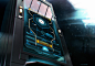UI HUD ux GUI FUI Interface user interface sci-fi abstract movie