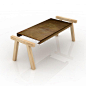 原创手工博文: Mastro Table：榫卯结构的便于收叠的桌子