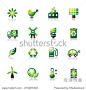 Environmental Protection Colorful Icons-自然,符号/标志-海洛创意（HelloRF） - 站酷旗下品牌 - Shutterstock中国独家合作伙伴