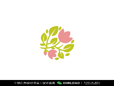 花朵LOGO设计合集#植物标志#品牌设计#作品鉴赏#花卉#花店#鲜花 (4)