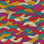 s1642-中式传统底纹背景四方连续纹样祥云装饰海浪矢量图设计素材-淘宝网