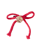 原创古风发饰 软妹少女红绳铃铛蝴蝶结发夹（一对）汉服和服头饰-淘宝网